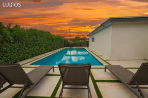 Magical Miami Retreat with Heated Pool, Mini Golf, and Basketball Court L19